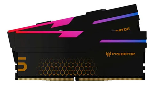 Memoria Ram Acer Predator Hermes Rgb Ddr5 32gb 6800mhz 2x16