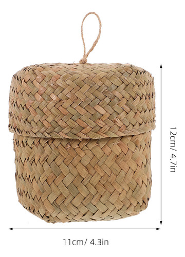 Cesta De Almacenamiento Tejida, Cesta De Almacenamiento Teji