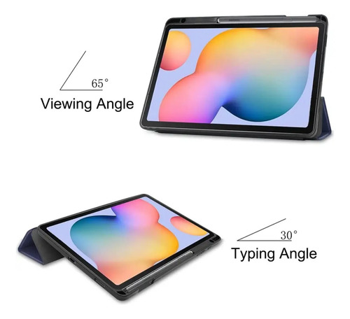 Smart Cover Con Porta Lapiz Para Tablet Samsung A8 10,5