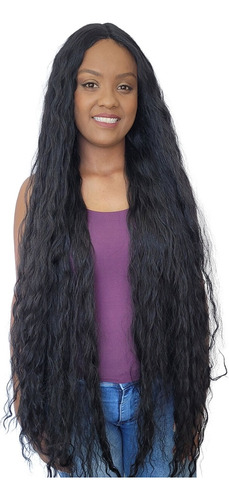 Peruca Front Lace Wig - Super Longa - Fibra Premium