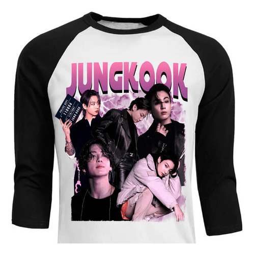 Jungkook - Cantante - Raglan - Polera