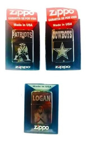 Zippo Personalizado Con Cualquier Imagen, Logo O Nombres