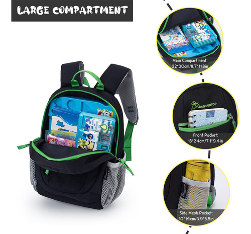 Mochila Mountaintop Kids Para Niños De 3 A 5 Años