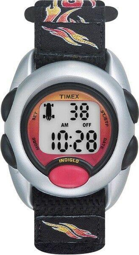 Reloj Timex Para Niños T78751 Digital Color Negro Y Rojo