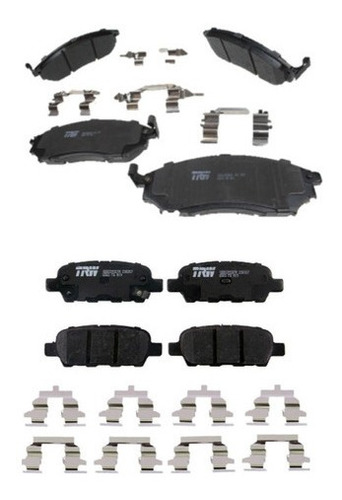 Kit Balatas D/t Ceramica Trw Cr-v 2.4 Fwd 2012