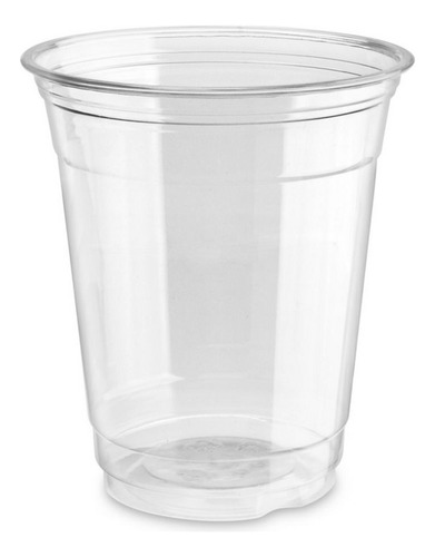 Vasos Transparentes 12 Oz Desechable Biodegradable 500 Pz