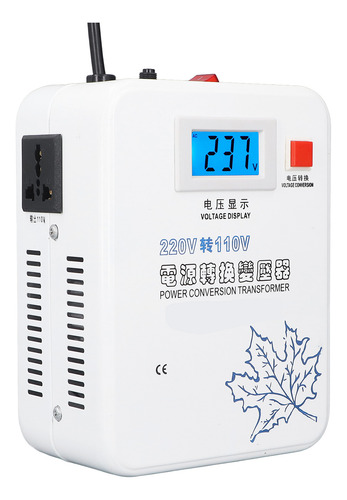 Transformador De Potencia De 1500w Monofásico Ac220v A 110v