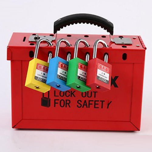 Loto Box Safety Lockout Tagout Lock Armazenamento