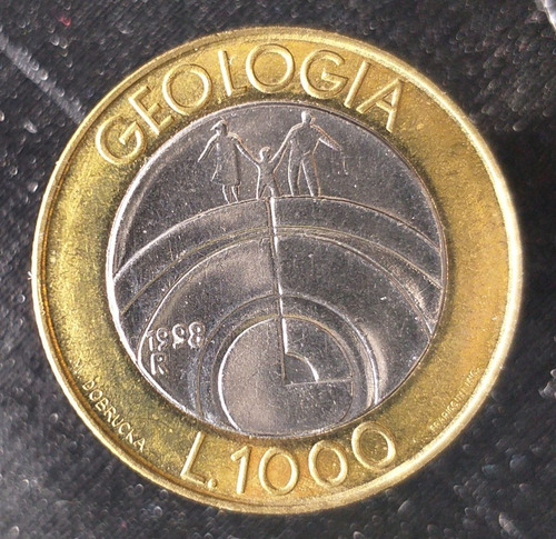 M456 San Marino Moneda 1000 Liras Año 1998 Km# 384 S/circula
