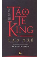 Libro Tao Te King [traducido Por Wilhelm Richard] Cartone De