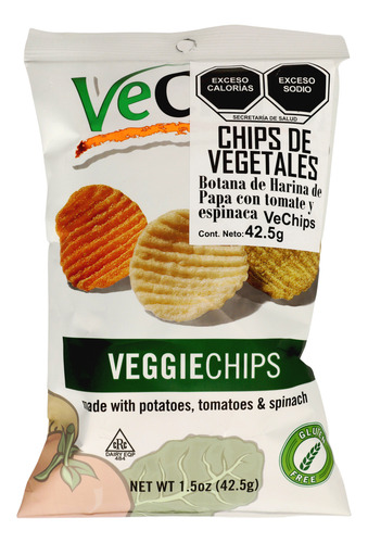 Veggie Chips Ve Chips 42.5gr/24pz