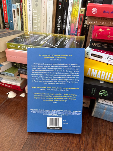 Libro Call Me By Your Name De André Aciman (Usado)