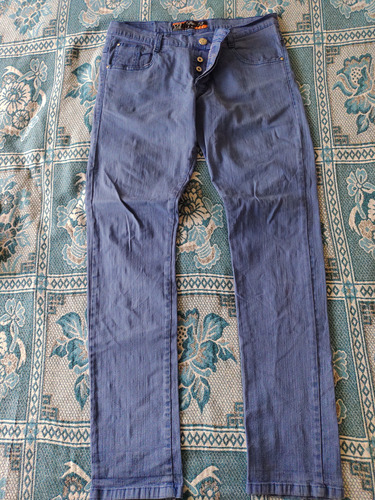 Pantalones Jeans Elastizado Chupín Siete72. T.44