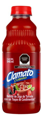 Bebida Clamato Con Jugo De Tomate Cubano 946 Ml