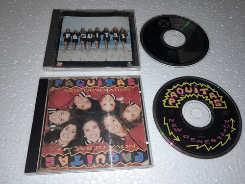 Lote  Xuxa Discos Cd Paquitas 1991 E New Generation 