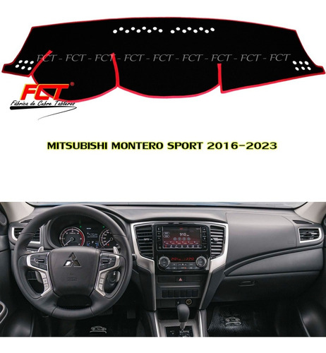 Cubre Tablero Mitsubishi Montero Sport - 2017 2021 2022 2023