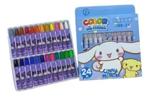 Comprar Crayones X 24 Kuromi Cinnamoroll. Regalo || Cinnamoroll