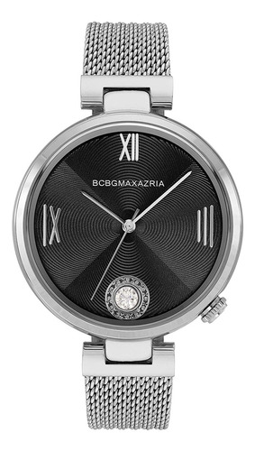 Reloj Mujer Bcbgmaxa Bg50906001 Cuarzo Pulso Plateado Just W