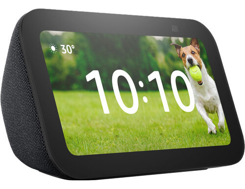 Amazon Echo Show 5 3era Generacion Charcoal 2023 Color Negro