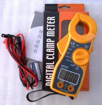 Pinza Amperimetrica Digital Multimetro Multi Tester Tenaza