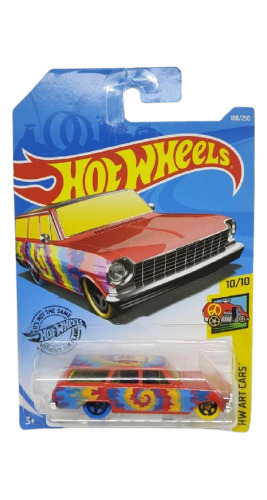 Miniatura Hot Wheels Chevy Nova Wagon  Art Cars 10/10 Mattel