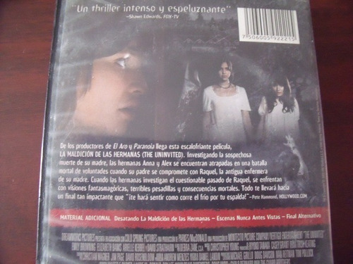 Pelicula La Maldicion De Las Hermanas (Usado)