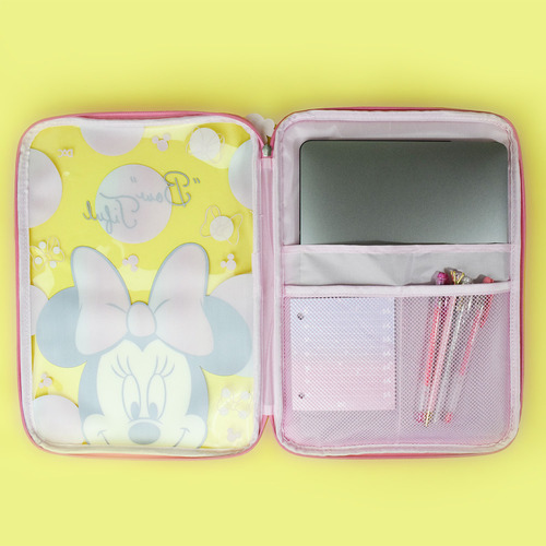 Pasta Dac Criativa Universitária Com Bolso Interno Mickey