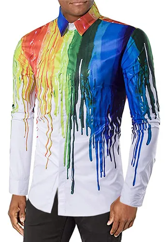 Camisas De Colores Arcoiris MercadoLibre