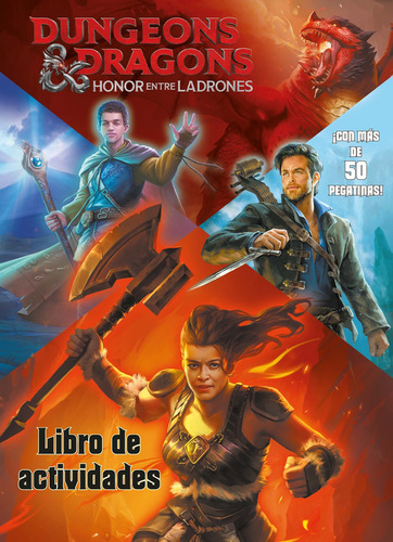 DUNGEONS & DRAGONS. HONOR ENTRE LADRONES. LIBRO DE ACTIVIDADES, de Dungeons & Dragons. Editorial Planeta Junior, tapa blanda en español