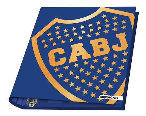 Carpeta Escolar 3x40 Boca Juniors Mooving Distribuidora Lv