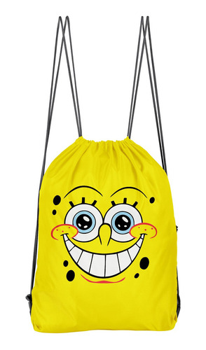 Bolso Deportivo Bob Esponja Tierno (d0814 Boleto.store)