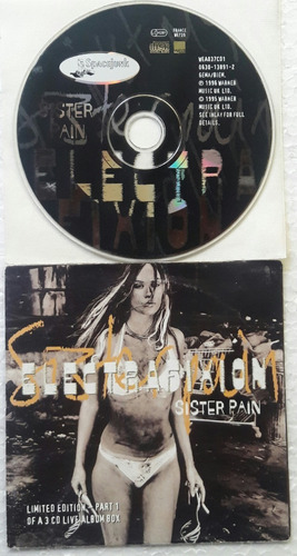 Electrafixion Sister Pain Limited Edit Part 1/3 Cd Raro