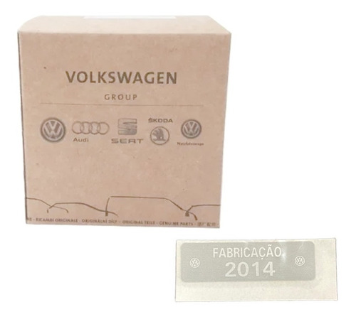 Etiqueta Plaqueta Fabricação Volkswagen Ano 2014 Original