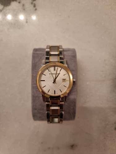 Reloj Burberry 35 Mm Unisex Cristal Zafiro