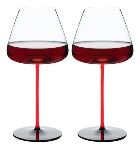 Casa Calida - Copa De Vino Tinto Milán, Juego De 2, Copa De