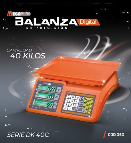 Báscula digital Megatronic 40 C