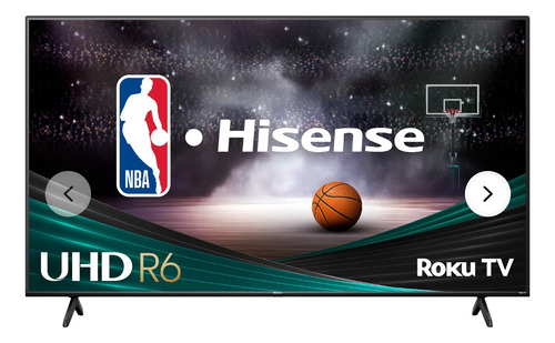 Smart TV de 85" Hisense R6E Series 85R6E4 con pantalla LED 4K