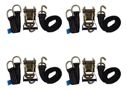 Comprar 4 Kits Guincho Plataforma 3ton Cinta 3mts + Catraca + Alças no Mercado Livre
