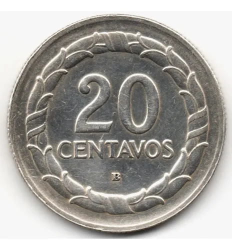 20 Centavos 1946 Bogotá Plata (Usado)