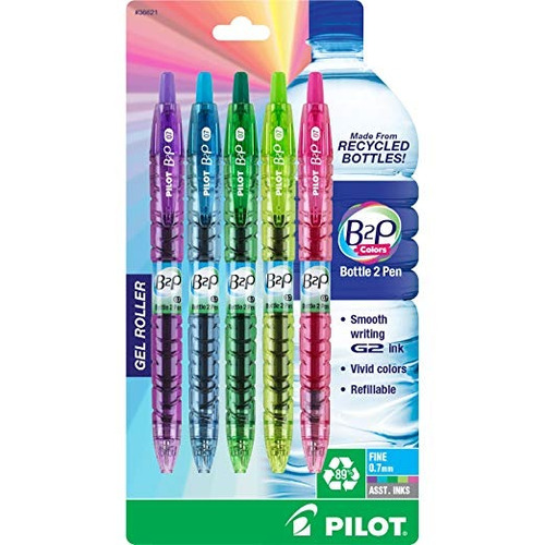 Botella Piloto Pen (2) B2p Colores - Bolígrafos Roller Retrá