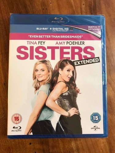 Bluray Irmãs - Sisters - Tina Fey, Amy Pohler - Lacrado