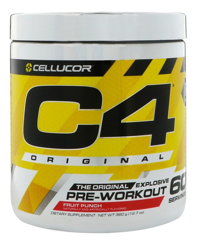 C4 Cellucor 60 Serv Pre Workout/pre Entreno Belgrano/la Boca