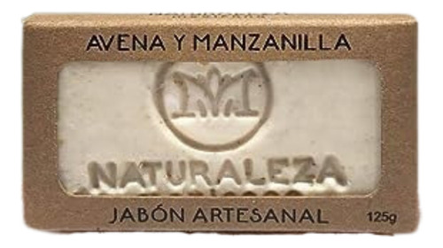 Jabón Artesanal - Avena Y Manzanilla - 125g - Natmex
