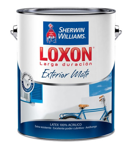 Loxon Exterior Acrilico Mate 1 Lt Color