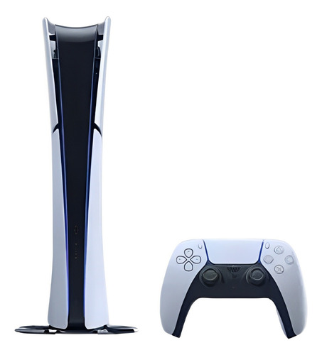 Console PlayStation 5 Slim Sony, SSD 1TB, Edição Digital, Com Controle Sem Fio DualSense, Branco + 2 Jogos Digitais