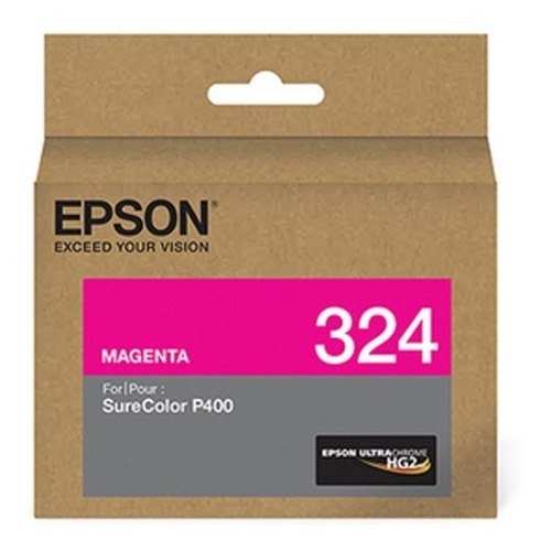 Cartucho Epson Sure Color T324 Magenta P400 14ml T324320 /vc