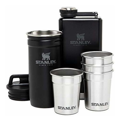 Petaca Licorera Stanley Juego De Regalo De Vaso Y Frasco De 