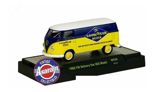 M2 Volkswagen 1960 Vw Kombi Goodyear Delivery Van - 1/64