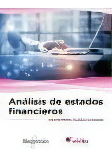 Anãâ¡lisis De Estados Financieros, De Pacheco Treras , Johnny. Editorial Marcombo, Tapa Blanda En Español