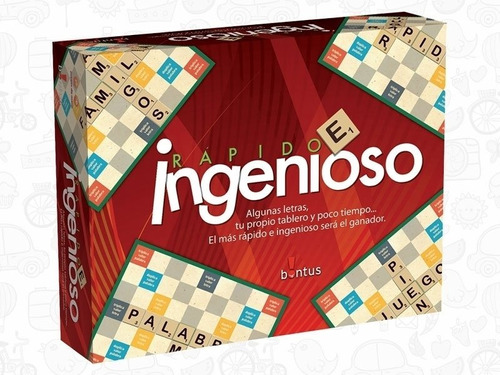 Juego De Mesa Rápido E Ingenioso Bontus Juego De Palabras